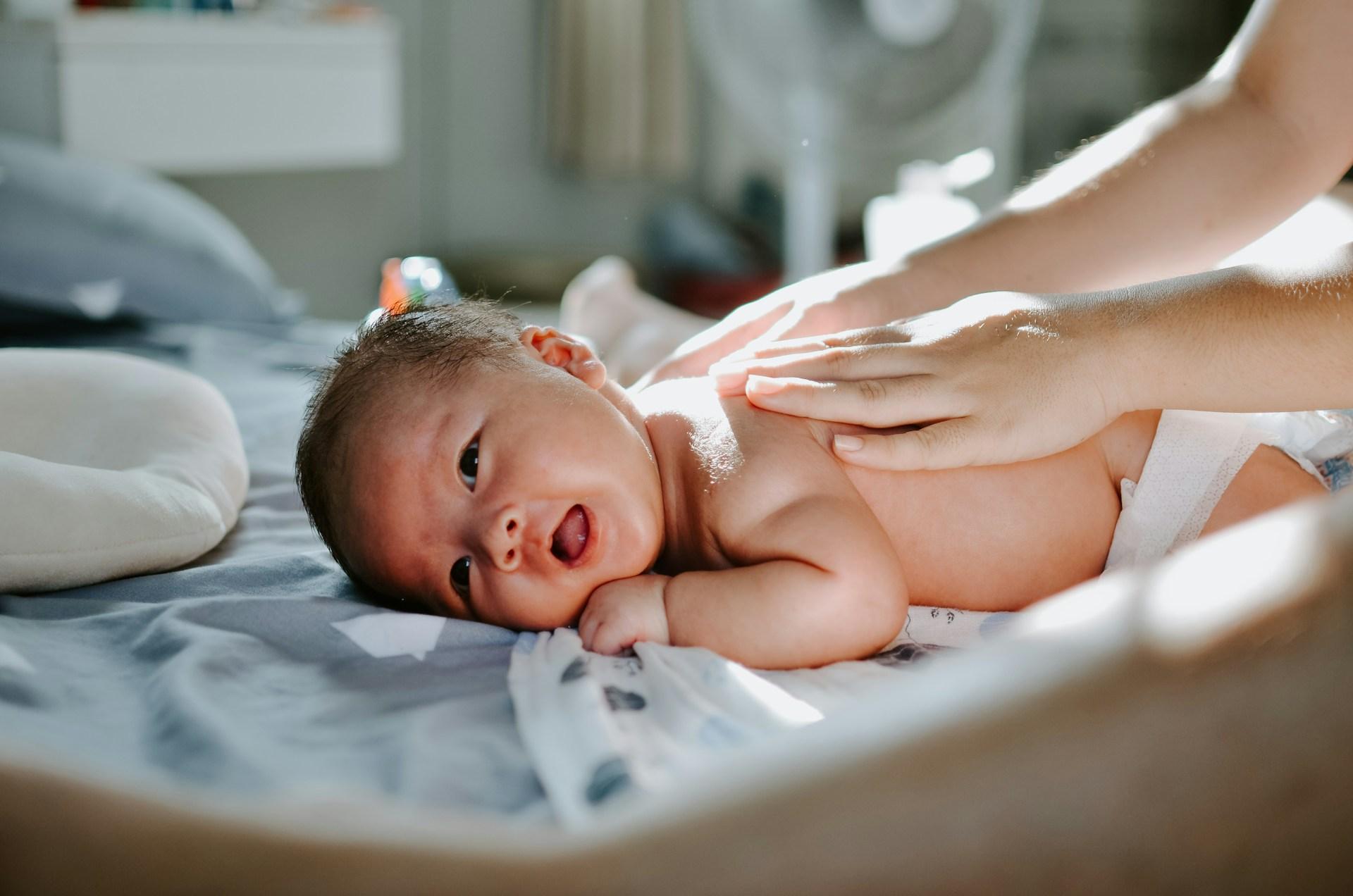 Baby Massage Techniques: Newborn Guide for Parents at Home